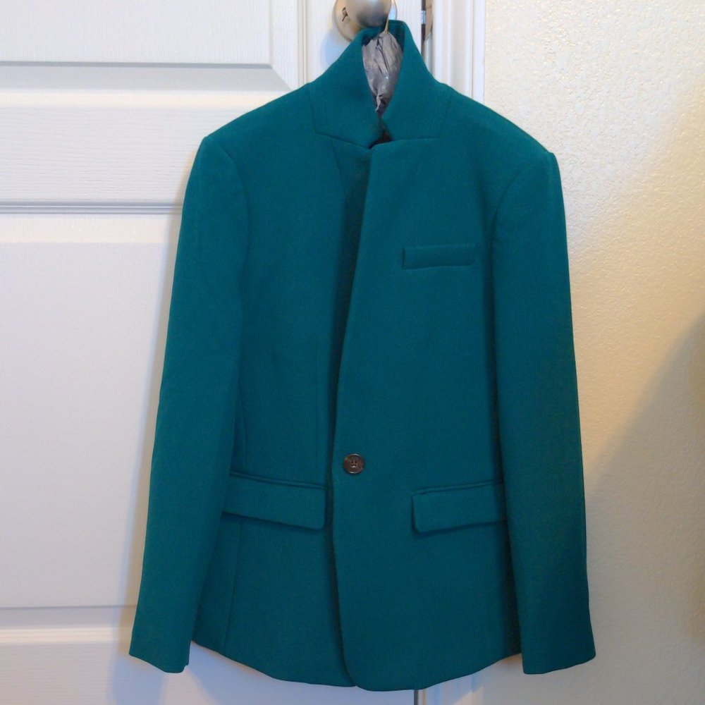 J. Crew regent Blazer size 2 forest green